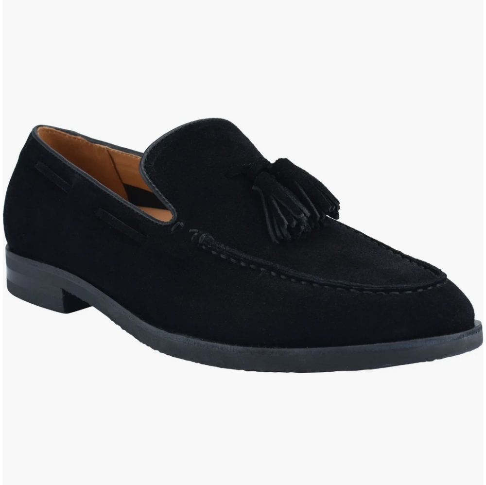 Marc Fisher Men's Navy Garry Tassel Loafer